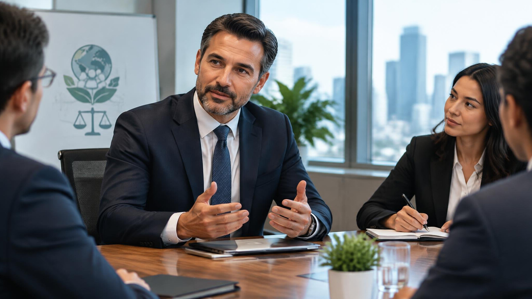 business leader portrait