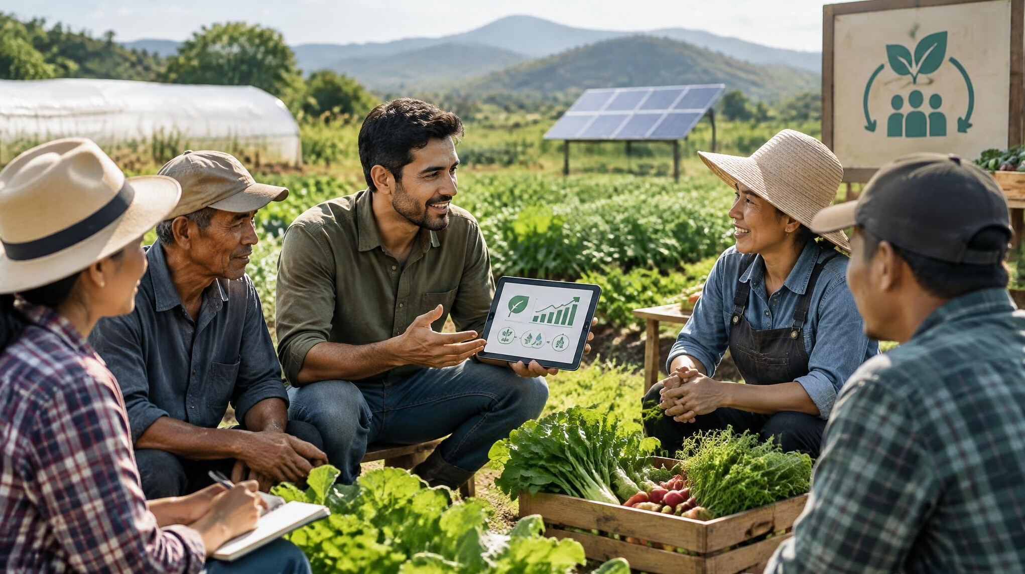 sustainable farming community